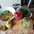El cooksnap de Solopurés. cuando hizo Ensalada de garbanzos y pepino.