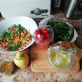 El cooksnap de Solopurés. cuando hizo Ensalada de garbanzos y pepino.