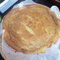 El cooksnap de Pilar Puche Sanchez cuando hizo New York cheesecake con dulce de leche.