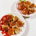 みぽぽ37's cooksnap of when they made コチュジャンダレで♪アレンジチルド焼売.