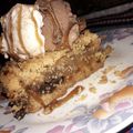 El cooksnap de Veronica Damiani cuando hizo Apple strudel pie.