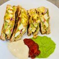 Sejal Pithdiya's cooksnap of when they made કોર્ન પનીર સેન્ડવીચ (Corn Paneer Sandwich Recipe In Gujarati).
