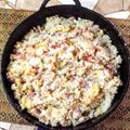El cooksnap de Hugo Dionisio Ribero Padula cuando hizo Arroz frito casero.