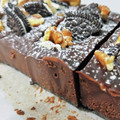 g0mashio's cooksnap of when they made 簡単！焼かない！オレオ生チョコケーキ♡.