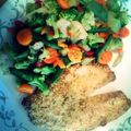 CS420's cooksnap of when they made Mama's Oven Crisp Tilapia.