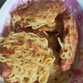 Cooksnap dari Wulandari Ekasari untuk resep Martabak Mie Telur Kornet