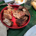 El cooksnap de Mirta cuando hizo Tarta de manzana invertida.