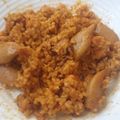 El cooksnap de Susi Cf cuando hizo Arroz con calamares cremoso en Mambo.