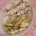 El cooksnap de Alejandra Torres cuando hizo Papas rústicas.