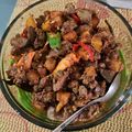 Cooksnap dari lhieni_mom Acha&Abe untuk resep Sambal goreng Hati Ayam dan kentang