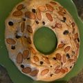 El cooksnap de Laura Olmedo cuando hizo Torta fit de harina integral, arándanos y almendras.
