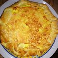 Cooksnap de Viktoria sur la recette Tarte courgettes - saumon