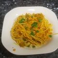 El cooksnap de Lidia Cuminal Rodríguez cuando hizo Espaguetis con calabaza.