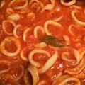 El cooksnap de Nines Ríos cuando hizo Calamares en salsa americana.