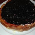 El cooksnap de Mari Ramos cuando hizo Cheesecake.