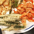 でぃらお's cooksnap of when they made サクッと・春菊の天ぷら.