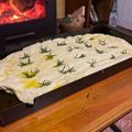 El cooksnap de Mauricio Rosas cuando hizo Focaccia.