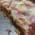 El cooksnap de Lorena Carolina Sarmiento cuando hizo Pizza light! (Brócoli o Coliflor).