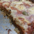 El cooksnap de Lorena Carolina Sarmiento cuando hizo Pizza light! (Brócoli o Coliflor).