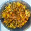 Anupa Prajapati's cooksnap of when they made ફણસી - બટાકાનું શાક (Fansi Bataka Shak Recipe In Gujarati).