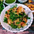 Geeta Panchbhai का कुकस्नैप जब उन्होंने दही आलू मठरी चाट(dahi aloo mathri recipe in hindi) बनाया था।