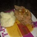 El cooksnap de Rosana Piccinetti cuando hizo Tapa de nalga rellena.
