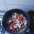 El cooksnap de Joan cuando hizo Arroz blanco con un toque de mantequilla, cebolla y ajo.