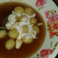Cooksnap dari Yanti Novia untuk resep Kolak Candil Ubi Jalar (#postingrame2_recookumbiumbian)