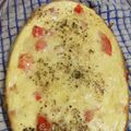 El cooksnap de Patricia Copello cuando hizo Clafoutis salado y saludable 🇫🇷 tomate cherry y queso 🍅 🧀.
