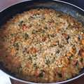 El cooksnap de Ramón Esteban López cuando hizo Arroz con mejillones.