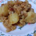 Anam Azhar's cooksnap of when they made Aloo Gobhi ki sabzi💞.