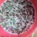 El cooksnap de Aseret Mendoza cuando hizo Gelatina de Mosaico.