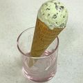 milkymarch's cooksnap of when they made チョコミントアイス.