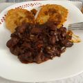 El cooksnap de Vanessa Martin cuando hizo Ragú de magro de pavo con tortitas de patatas crujientes.
