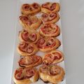 El cooksnap de Vanesa Mayoral López-Rey cuando hizo Palmeritas de hojaldre dulces y de jamón y queso.
