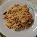 Cooksnap από nitsa στη συνταγή Κριθαράκι καρμπονάρα