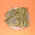 Moumita Kundu's cooksnap of when they made মেথি পরোটা(methi paratha recipe in Bengali).