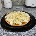 El cooksnap de KariD cuando hizo Pizza de Harina Integral en Sartén.