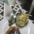 El cooksnap de javierpardinhas cuando hizo Alcauciles rellenos.