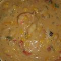 awarren0226's cooksnap of when they made Shrimp, Crawfish, And Corn Stew.