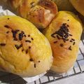 Cooksnap dari Elsa untuk resep Roti Manis Konde Pandan,gurih - Pandan Roll bun with poppy seed 