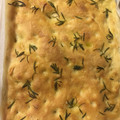El cooksnap de Cristina Cryss cuando hizo Foccacia al romero.