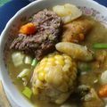 El cooksnap de Mary acosta cuando hizo Sancocho de costilla, Versión Mary Acosta.