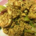 รูป Cooksnap ของ ning เมื่อเขาทำ กุ้งผัดผงกะหรี่