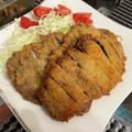 ykirsw's cooksnap of when they made 生姜焼き用肉で♡チーズinとんかつ♬.