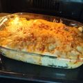 El cooksnap de Lorea cuando hizo Coliflor gratinada al horno.