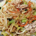 nonopeko's cooksnap of when they made 簡単♪味付けはめんつゆで！焼うどん.