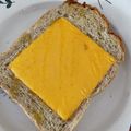 ぴけー's cooksnap of when they made 朝食に＊蜂蜜とチェダーチーズのトースト＊.
