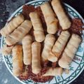 El cooksnap de Lucía I. cuando hizo Tequeños! (Bastoncitos de Harina y Queso).