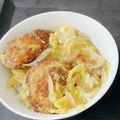 料理上達中's cooksnap of when they made チキンカツで♪美味しい親子カツ丼.